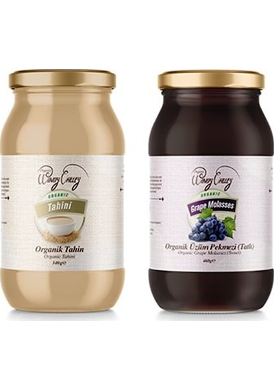 Organic Windy Valley Üzüm Pekmezi 460 G + Organik Tahin 300 G
