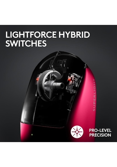 Logitech G Pro X Superlight 2 Lightspeed Hero Kablosuz Mouse