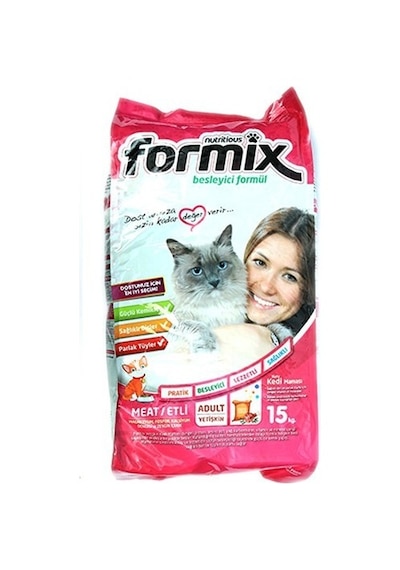 Formix Etli Yetişkin Kedi Maması 15 KG