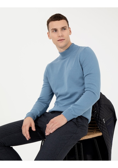 Pierre Cardin Erkek Mavi Kazak /triko 50256965-vr036 Mavi