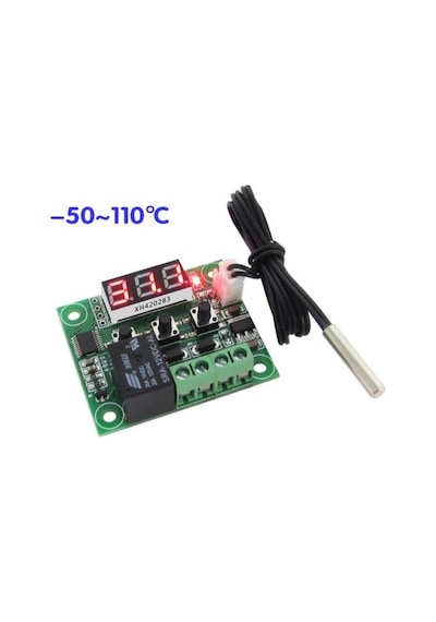Robizstore-Dijital Termostat 12V Kuluçka Akvaryum Buzdolabı W1209 Sıcaklık