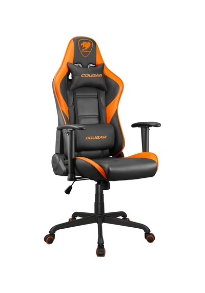 Gaming Chair Armor Elite, Steel-frame, Breathable Pvc Leather, 160 Recliner System, 120kg Weight Capacity, 2d Adjustable Arm-rest, Steel 5-star Base- Orange Çok Renkli Gaming Chair Armor Elite, Steel-frame, Breathable Pvc Leather, 160 Recliner System, 120kg Weight Capacity, 2d Adjustable Arm-rest, Steel 5-star Base- Orange Çok Renkli