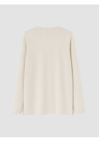 Lcw Everyday Gri Oversize Soft Touch Kadın Tunik