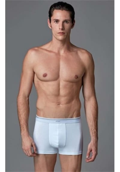 Eros Compact 11507 2 Li Erkek Boxer 008 Kutulu Siyah-Beyaz (553767908)