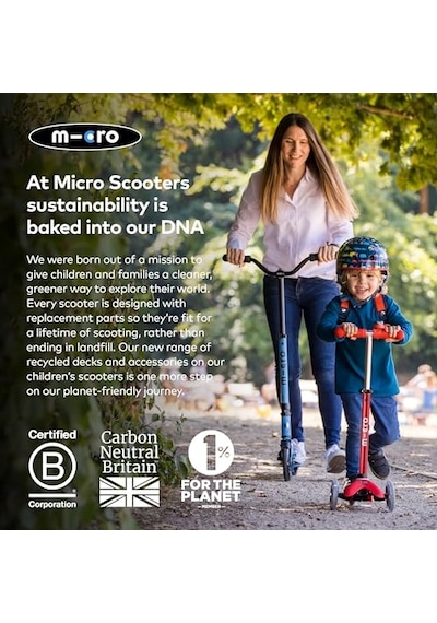 Micro 4in1 Katlanabilir Bisiklet Matcha, 6 Aydan 6 Yaşa Kadar, 360 Dönebilen Koltuk, Ebeveyn Kontrol, Akıllı Kilitleme Freni Ve Yıkama Koltuğu Açık Mavi