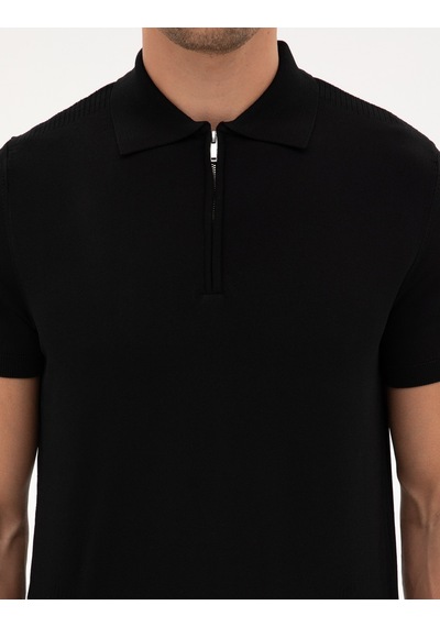 Pierre Cardin Erkek Siyah Kazak /triko 50302609-vr046 Siyah