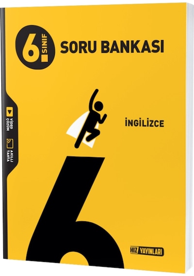 Hız Yayınları 6. Sınıf İngilizce Soru Bankası (552853062)