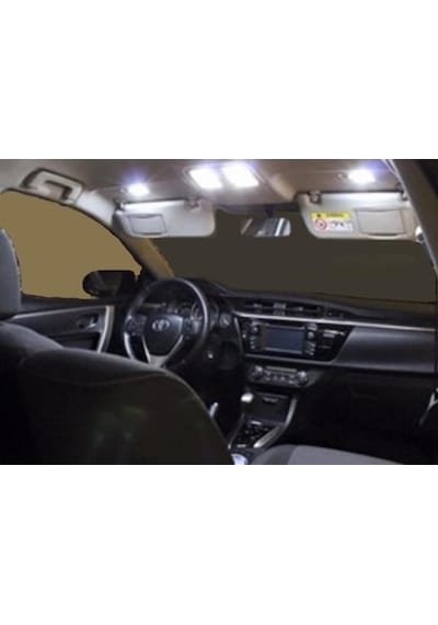 Fardoktoru Toyota Corolla Uyumlu Beyaz Led Iç Aydinlatma Ampul Seti