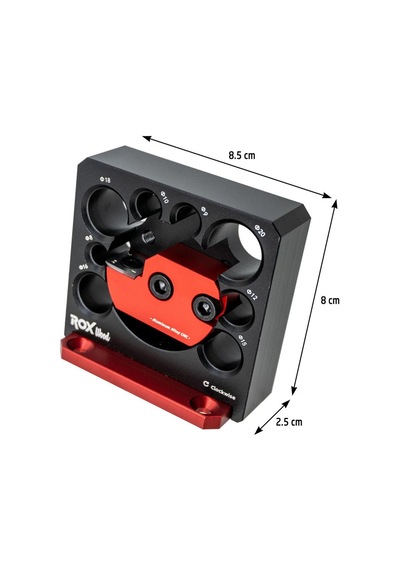 Rox Wood 0258 Alüminyum Gövde Kavela Yapma Aparatı 8-20 Mm