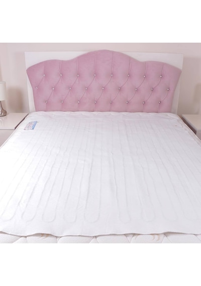 Omak Tek Kişilik Elektrikli Battaniye 90x150cm Beyaz