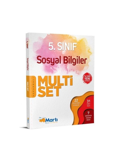 5.Sınıf Sosyal Bilgiler Multi Set - Martı Yayınları