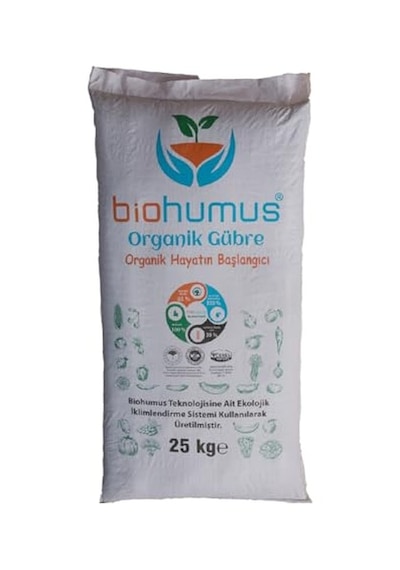 Çim İçin, Organik Gübre, Organik Sertifikalı, Kök Geliştirici, Toprak Düzenleyici, Bitki Besleyici 25 Kg 1 0,250