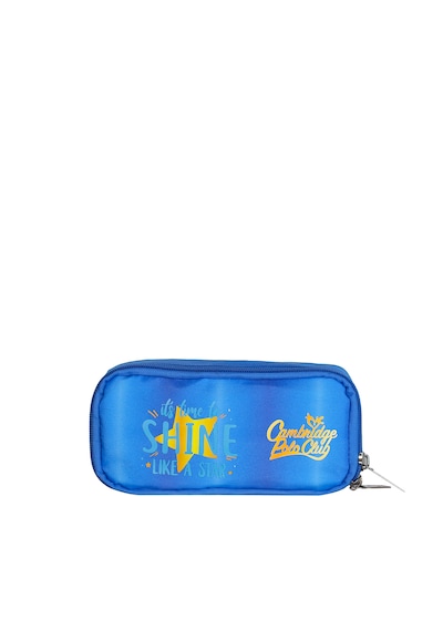 Açık Mavi Star Unisex Çocuk Tek Bölmeli Kalem Çantası