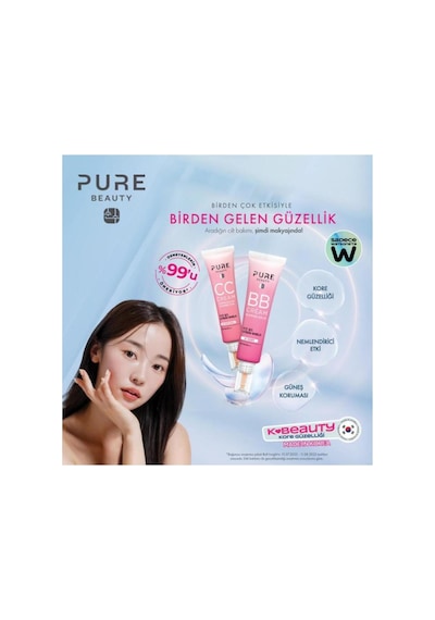 Bb Krem Spf50 Pa Ivory 30 Ml Tek