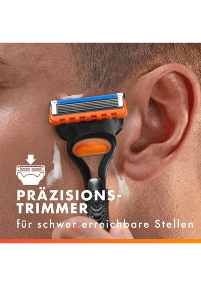 Erkekler İçin Gillette Fusion 5 Bıçak, 18 Tıraş Bıçağı, Turuncu