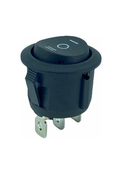 Buharaelk Ic-134-2 Yaylı Yuvarlak Işıksız Anahtar On -off- On 3p