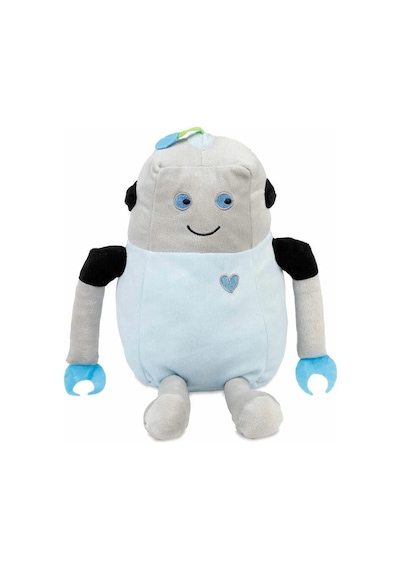 Sevimli Peluş Robot 30-35 Cm - Teknolojik Temalı Soft Çocuk Ve Uyku Arkadaşı