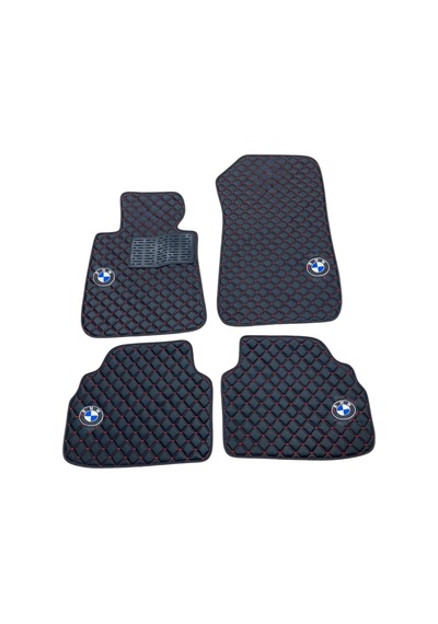 Oto Halı Paspas Bmw 3 Serisi F30 2011-2019 Uyumlu M Performance M Teknik Sport Kaymaz & Şık Tasarım - Tasarım 5