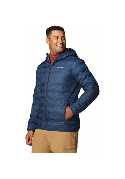 Columbia Delta Ridge Down Hooded Erkek Kaz Tüyü Mont Wo6610 001
