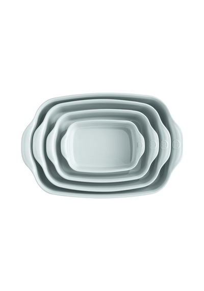 Fırın Kabı Dikdörtgen 36 X 23 Cm Krem Çok Renkli