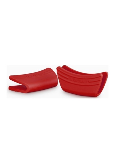 Le Creuset Silikon Tencere Sap Koruyucu Seti, Isıya Dayanıklı Mutfak Ekipmanları Kırmızı 2