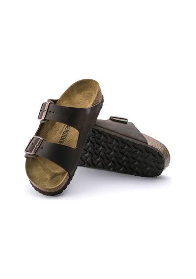 Birkenstock Bırkenstock Arızona Leoı Çift Bantlı Terlik 052533 052533 Kah Kahverengi