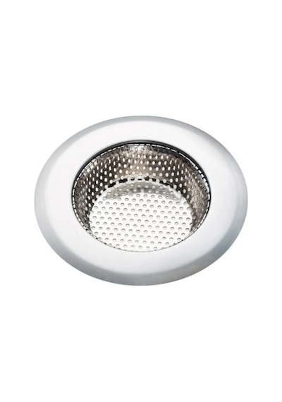 2 Li Paslanmaz Çelik Lavabo Süzgeci 11.5 Cm Evye Gider Süzgeci 304 Çelik Büyük Boy Diğer