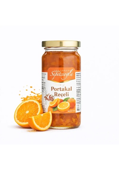 Sepetçioğlu Yöresel Sepetçioğlu Kastamonu Portakal Reçeli 300g