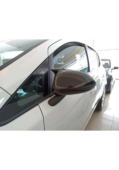 Opel Corsa E Batman Yarasa Ayna Kapağı Parlak Siyah Abs 2014 2015 2016 2017 2018 2019