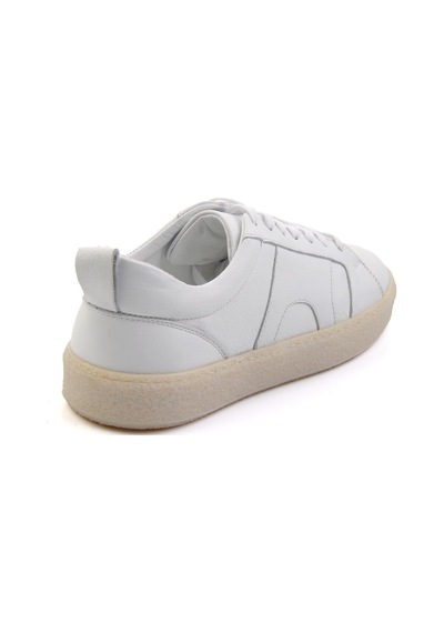 Bambi Beyaz Leather Erkek Sneaker E01442500643 Beyaz