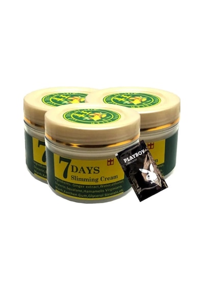 Süper 7 Days 3x100 Ml Ginger Miracle Slimming Cream +1 Ad Jel İle