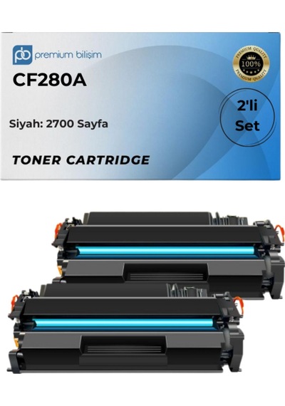 Cf280a Uyumlu Toner - Laserjet Pro M401a, M401d, M401n, M401dw Laserjet Pro 400 Mfp M425dn, M425dw