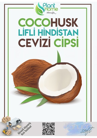 Cocohusk Orkide Bakımı Için Hindistan Cevizi Cipsi 1 L