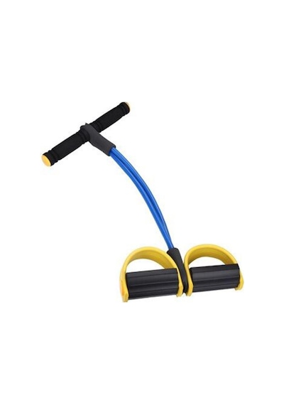 4 Lastikli Body Trimmer Mekik Çekme Aleti Evde Spor Egzersiz