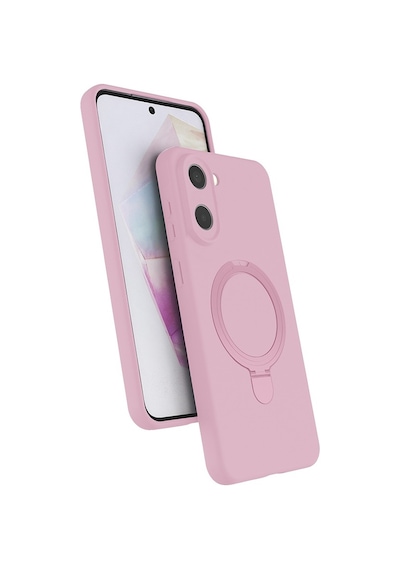 Adige Xiaomi Poco X8 Pro Kılıf Samara Standlı Araç Tutucu Özellikli Pembe