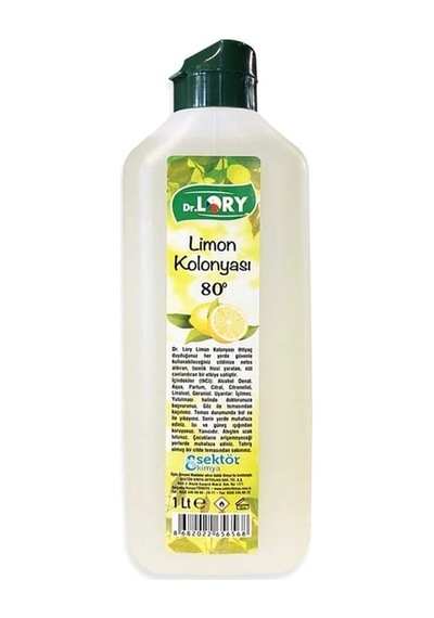 Dr. Lory Limon Kolonyası 80 Derece 1 Litre