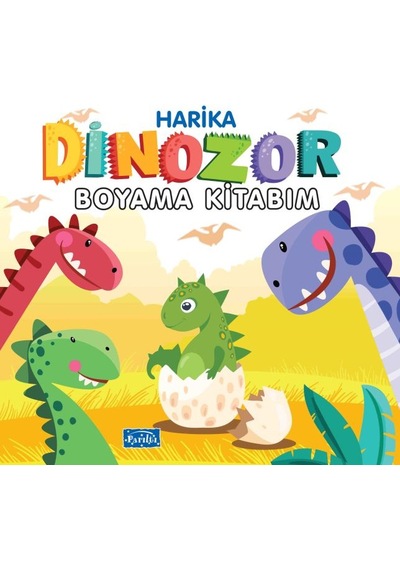 Harika Dinozor Boyama Kitabım - Ybve-717996