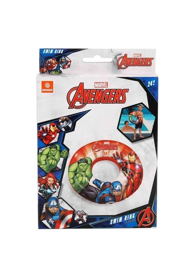 Avengers Deniz Simidi 50cm Şişme Havuz Can Simidi Yüzme Aksesuarı Orijinal Lisanslı Simit 50cm 2+ Yaş