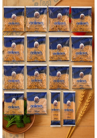 Ekonomik Makarna Paketi 500 Gr X 16 Adet