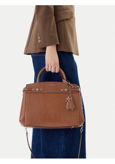 Guess Melinda Kadın El Ve Çapraz Çanta Hwkl9933060 Kahve