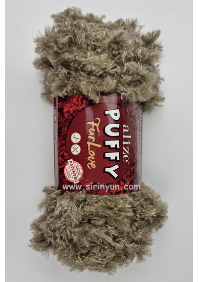 Puffy Furlove Parmakla Örülen Örgü İpi 530-bej