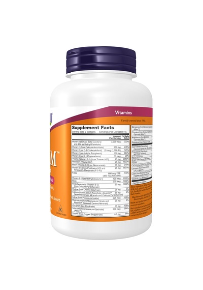 Now Foods Adam Superior Men's Multi Vitamin 90 Softgels