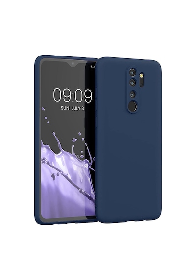 Fibaks Redmi Note 8 Pro Uyumlu Kılıf Kamera Çıkıntılı Içi Kadife Lansman Yumuşak Dokulu Silikon Kapak
