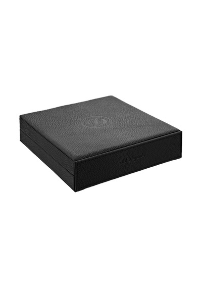 S.t. Dupont Deri Travel Seyahat Humidoru Siyah 10's