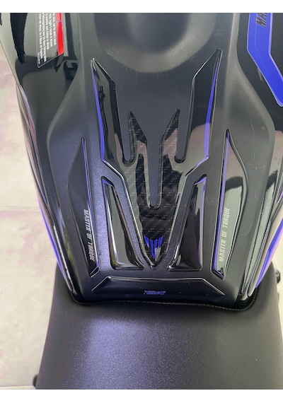 Yamaha Mt-07 2021-2023 Uyumlu Tank Pad Seti Mavi Siyah Redlinegrafik