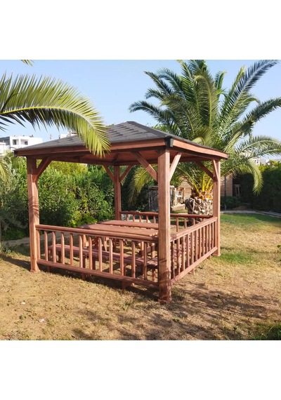 Şen Mobilya Pergola Bahçe Çardağı P069 Maun