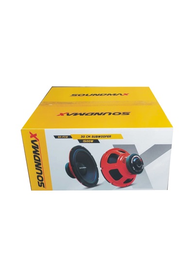 Soundmax Sx-Fc12 Bass Subwoofer 30Cm 1500W Bufer Kabinsiz