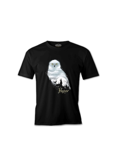 Hp - Baykuş Always Siyah Erkek Tshirt 001