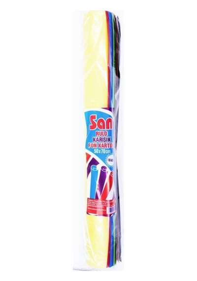 Fon Karton 50x70 10 Renk