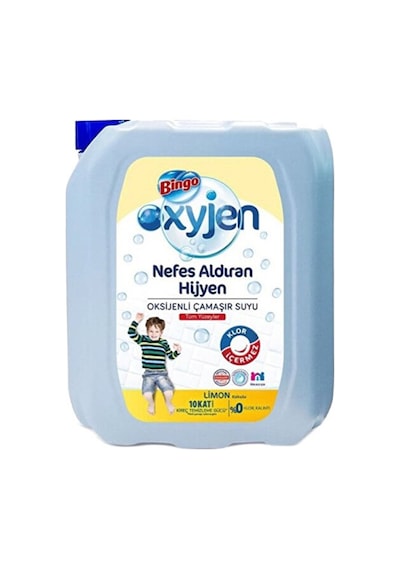 Bingo 4'lü Bingo Çamaşır Suyu Oxygen 3240 Ml. Limon Kokulu Diğer